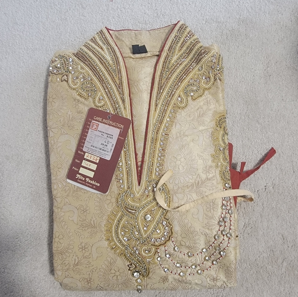 Mens KURTA, New With Tags - Picture 3 of 4